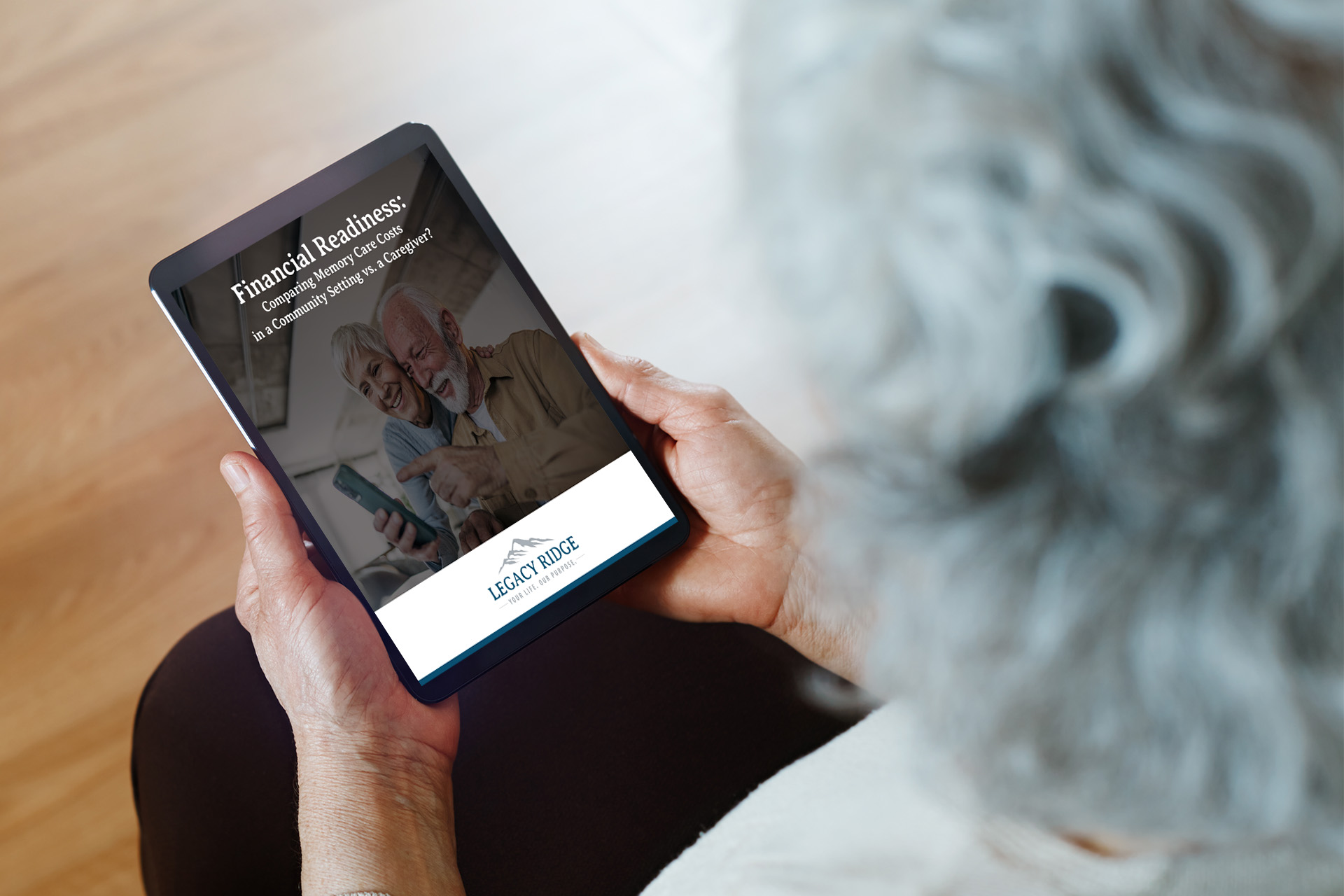 Financial readiness ebook poster